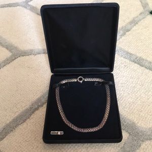 COPY - Silver choker style necklace